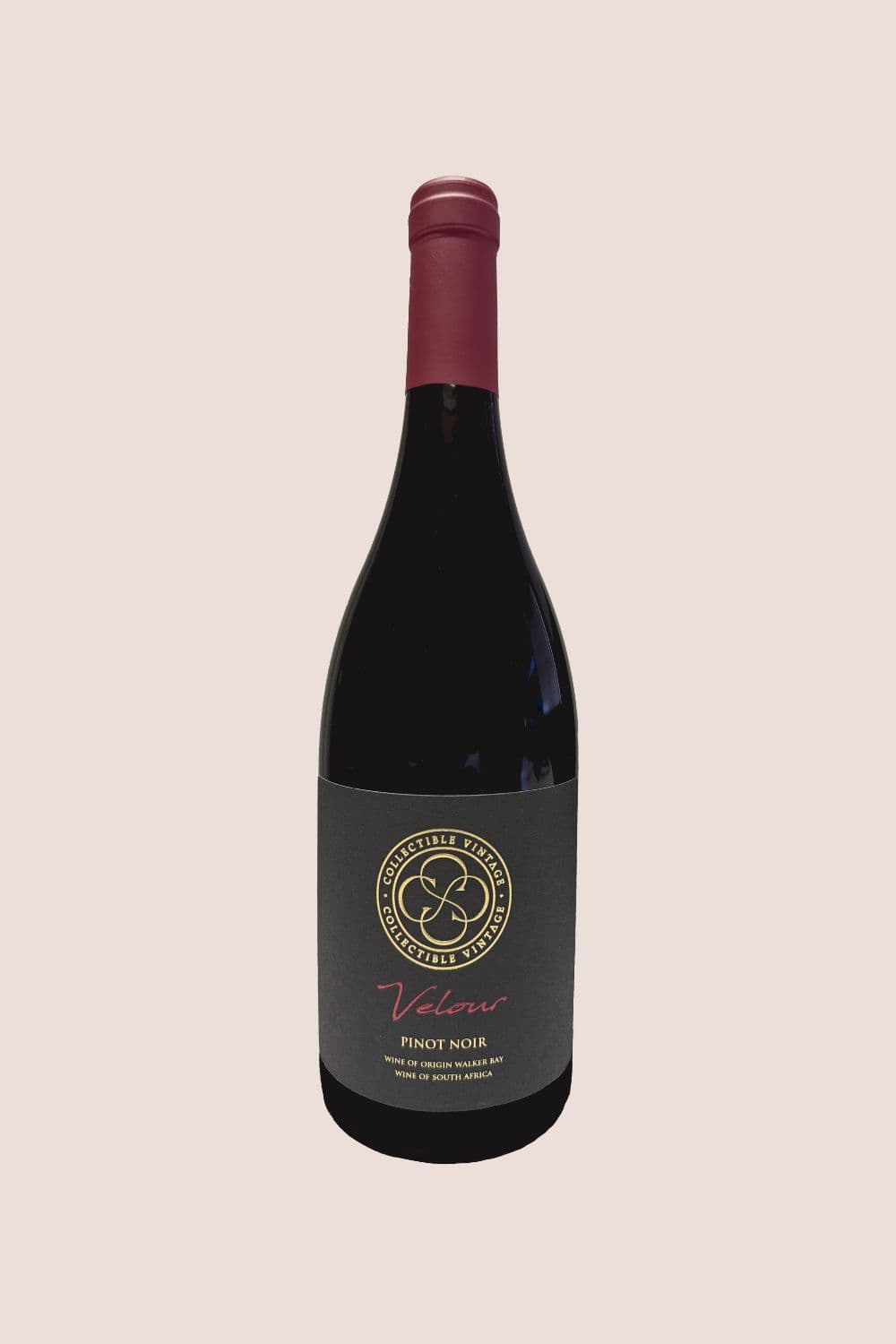 Collectible Vintage Pinot Noir Velour