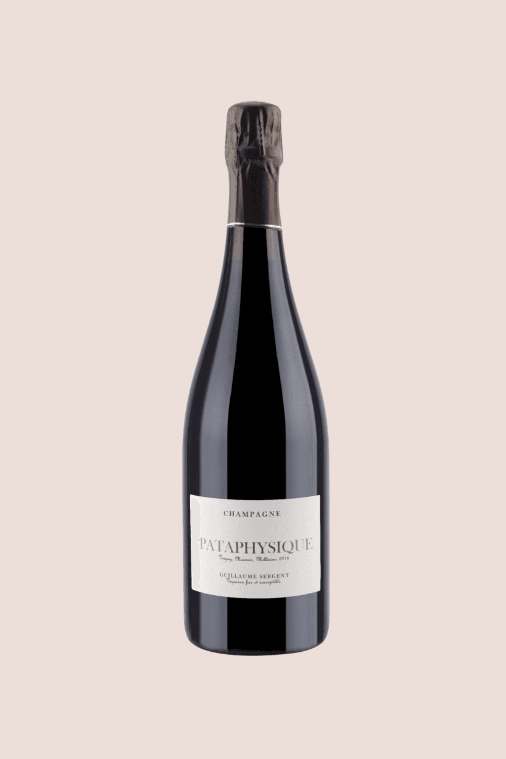 Guillaume Sergent Blanc de Meuniers Pataphysique Millésime Extra-Brut